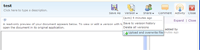 Main screen for Office Live Workspace